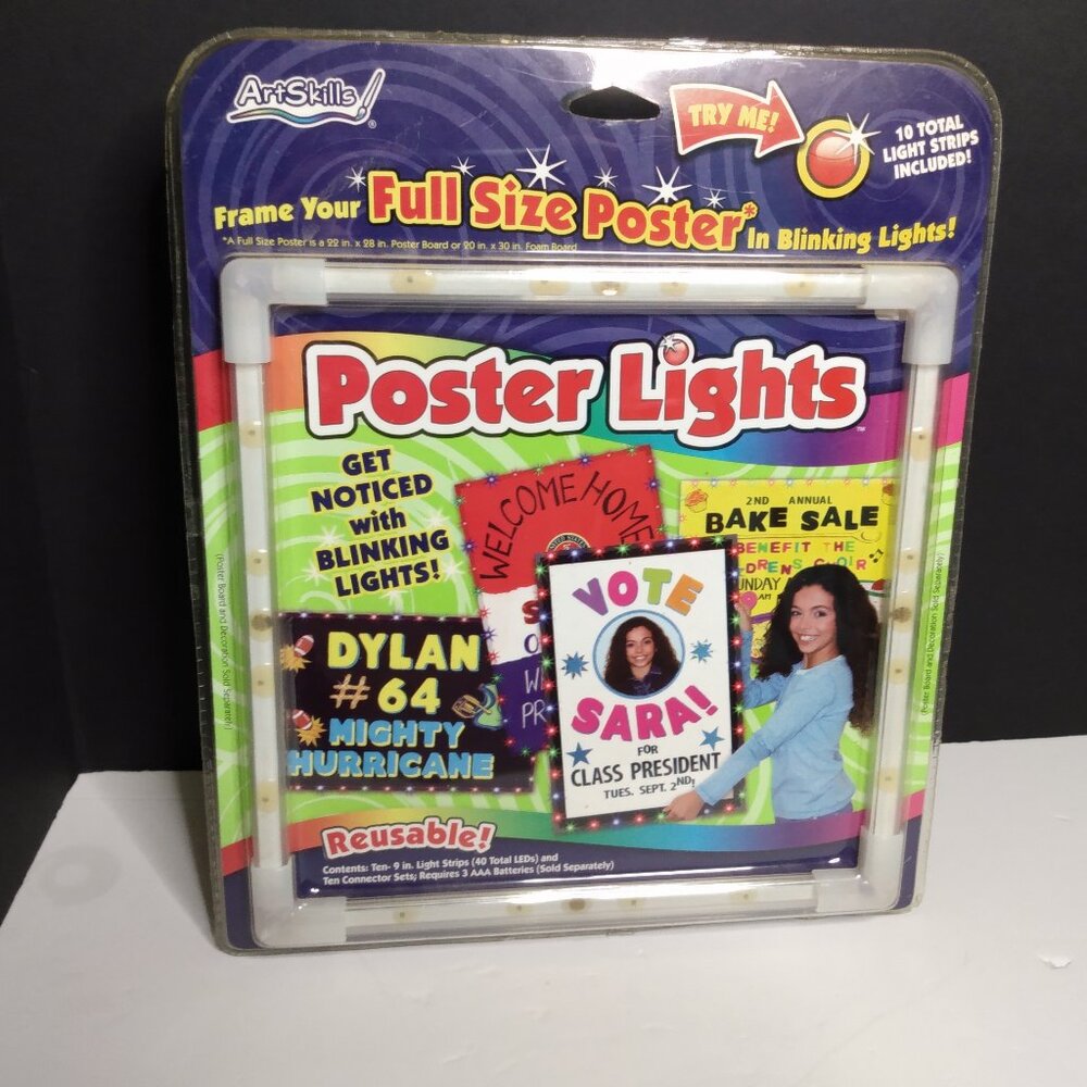 Art Skills Poster Lights (multi-item)